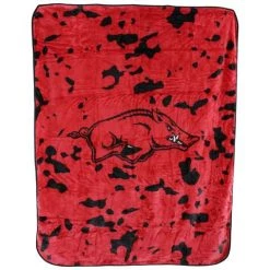 College Covers NCAA Arkansas Razorbacks Huge Raschel Throw Blanket