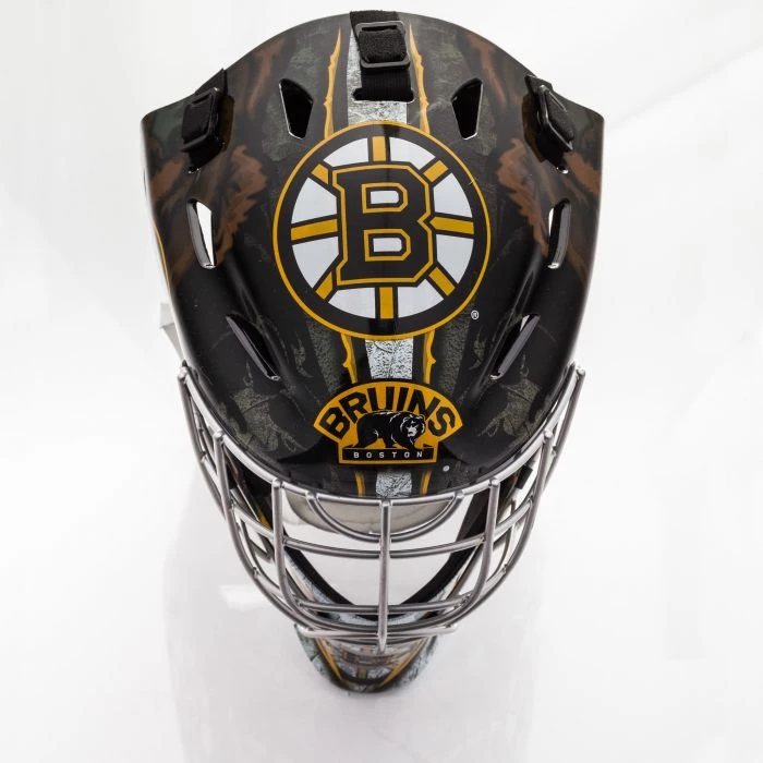 Boston Bruins Franklin GFM 1500: NHL® Team Goalie Helmet 4 Boston Bruins Franklin GFM 1500: NHL® Team Goalie Helmet