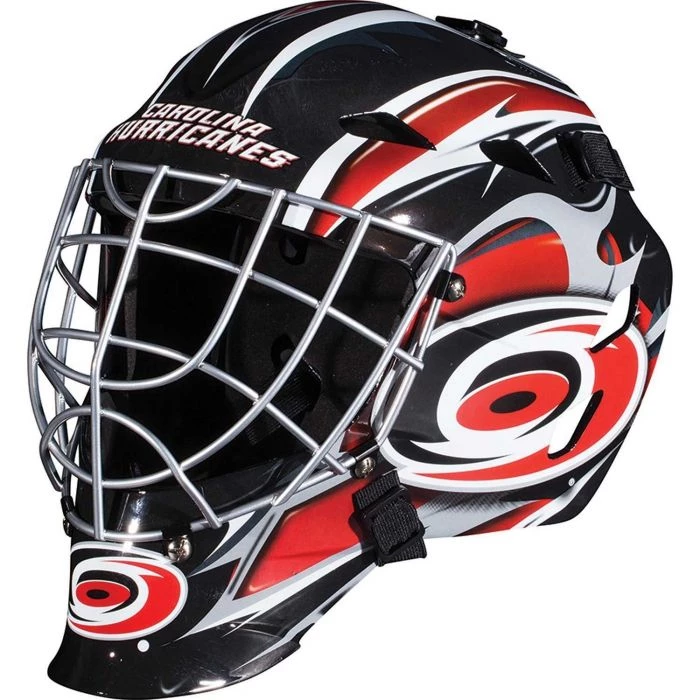 Carolina Hurricanes Franklin GFM 1500: NHL® Team Goalie Helmet 3 Carolina Hurricanes Franklin GFM 1500: NHL® Team Goalie Helmet