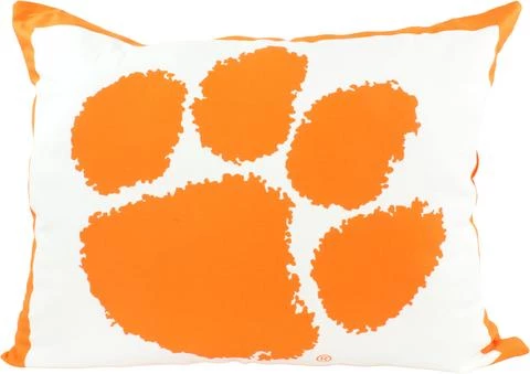 College Covers NCAA Clemson Tigers Fully Stuffed Big Logo Pillow 3 College Covers NCAA Clemson Tigers Fully Stuffed Big Logo Pillow
