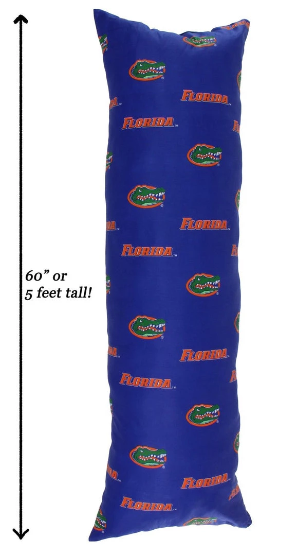 College Covers NCAA Florida Gators Printed Body Pillow 3 College Covers NCAA Florida Gators Printed Body Pillow