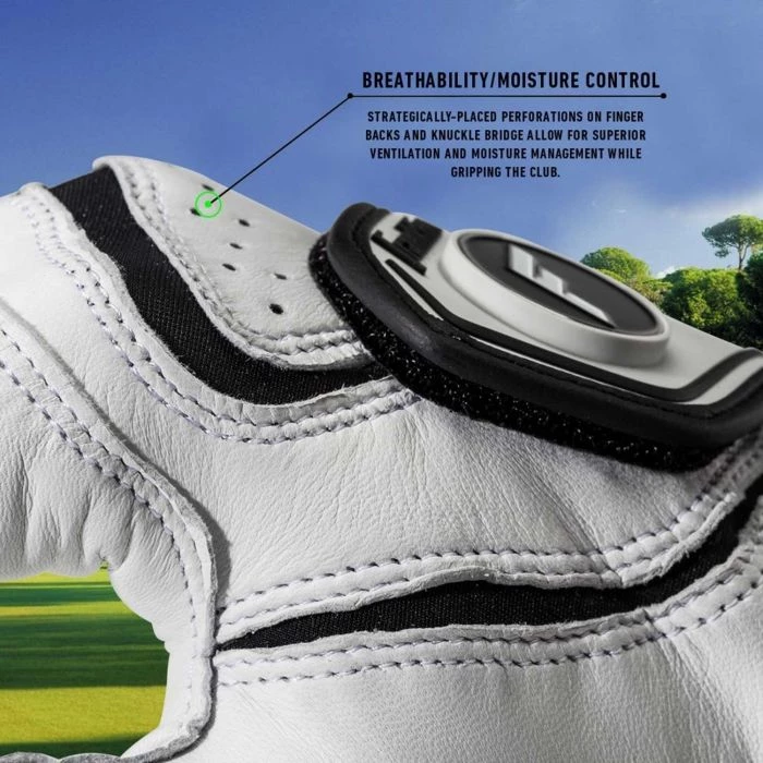 NCAA Franklin Pro Leather Golf Gloves 6 NCAA Franklin Pro Leather Golf Gloves