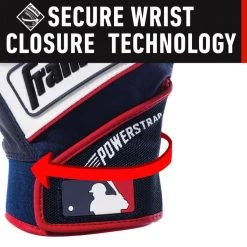 POWERSTRAP Batting Gloves By Franklin