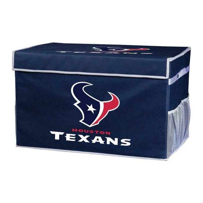 FRANKLIN Houston Texans NFL® Collapsible Storage Footlocker Bins 3 FRANKLIN Houston Texans NFL® Collapsible Storage Footlocker Bins