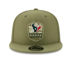 NEW ERA Houston Texans Salute The Service Flat Bill