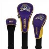 Wincraft NCAA East Carolina University 3 Set Golf Headcover