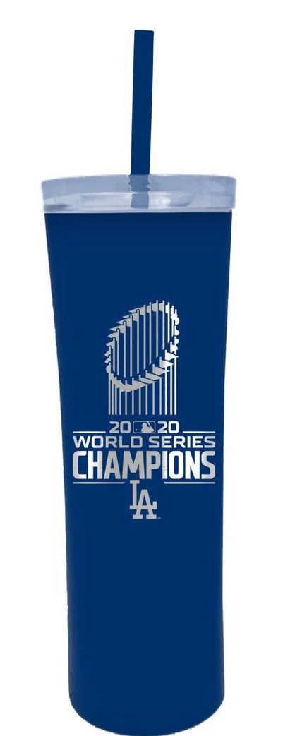 Great American Products Los Angeles Dodgers MLB 2020 World Series Champion 18 Oz. SKINNY Tumbler 3 Great American Products Los Angeles Dodgers MLB 2020 World Series Champion 18 Oz. SKINNY Tumbler