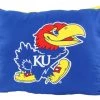 College Covers NCAA Kansas Jayhawks Fully Stuffed Big Logo Pillow