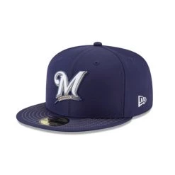 Milwaukee Brewers New Era Kids 5950 Hat