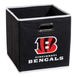 FRANKLIN Cincinatti Bengals NFL® Collapsible Storage Bins CINCINNATI BENGALS