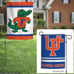 Wincraft Florida Gators 2 Sided Garden Flag 12.5" X 18"