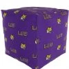 College Covers NCAA LSU Tigers Cubed Bean Bag Pouf 2 College Covers NCAA LSU Tigers Cubed Bean Bag Pouf