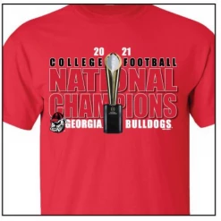 AtlanticCoastSports Georgia Bulldogs 2021 National College Football Ts By NWG NCAA