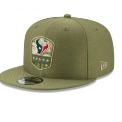 NEW ERA Houston Texans Salute The Service Flat Bill