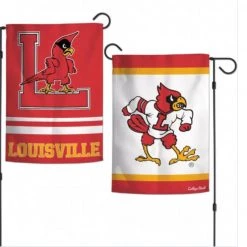 Wincraft NCAA Louisville Cardinals 2 Sided Garden Flag 12.5