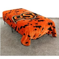 College Covers NCAA Oklahoma State Cowboys Huge Raschel Throw Blanket
