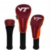 Wincraft Virginia Tech Hokies 3 Set Golf Headcover NCAA