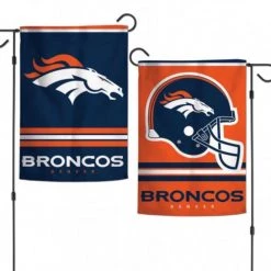 Wincraft Denver Broncos 2 Sided Garden Flag 12.5" X 18"