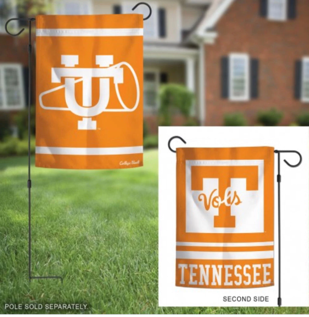 Wincraft NCAA Tennessee Vols 2 Sided Garden Flag 12.5" X 18" 4 Wincraft NCAA Tennessee Vols 2 Sided Garden Flag 12.5" X 18"