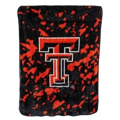 College Covers NCAA Texas Tech Red Raiders Huge Raschel Throw Blanket