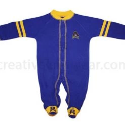 Creative Knitwear East Carolina Pirates Sports Shoe Footed Romper NCAA