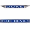 AtlanticCoastSports DUKE UNIVERSITY LIC PLT FRAME S/L METALLIC NCAA