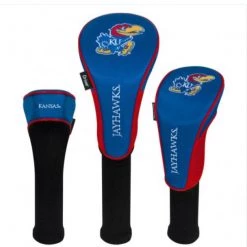 Wincraft NCAA Kansas Jayhawks 3 Set Golf Headcovers