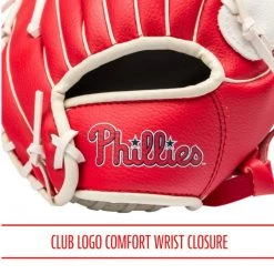 FRANKLIN Philadelphia Phillies MLB® Team Glove And Ball Set 11 FRANKLIN Philadelphia Phillies MLB® Team Glove And Ball Set