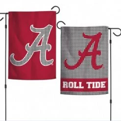 Wincraft Alabama Roll Tide 2 Sided Garden Flag 12.5" X 18"
