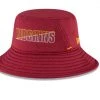 Washington Redskins New Era Bucket Hat OSFA Red 1 Washington Redskins New Era Bucket Hat OSFA Red