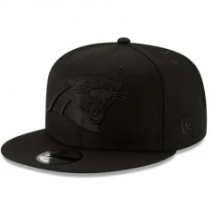 Carolina Panthers New Era 950 Black On Black Hat