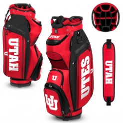 Wincraft NCAA Utah Utes Cooler Cart Golf Bag 3 Free Shipping