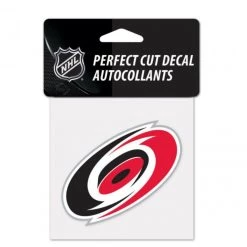 Wincraft Carolina Hurricanes Perfect Cut Color Decal 4" X 4"