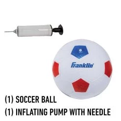 FRANKLIN SOCCER GOAL WITH BALL AND PUMP - 24