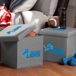 FRANKLIN Detroit Lions NFL® Storage Ottoman