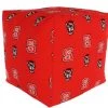 College Covers NCAA North Carolina State Wolfpack Cushion Cube Pouf 2 College Covers NCAA North Carolina State Wolfpack Cushion Cube Pouf