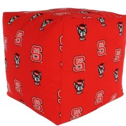College Covers NCAA North Carolina State Wolfpack Cushion Cube Pouf