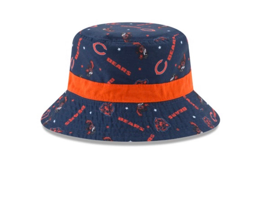 Chicago Bears New Era Reversible Kids / Toddler Dotted Bucket Hat 4 Chicago Bears New Era Reversible Kids / Toddler Dotted Bucket Hat