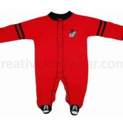 Creative Knitwear Georgia Bulldogs Sports Shoe Footed Romper