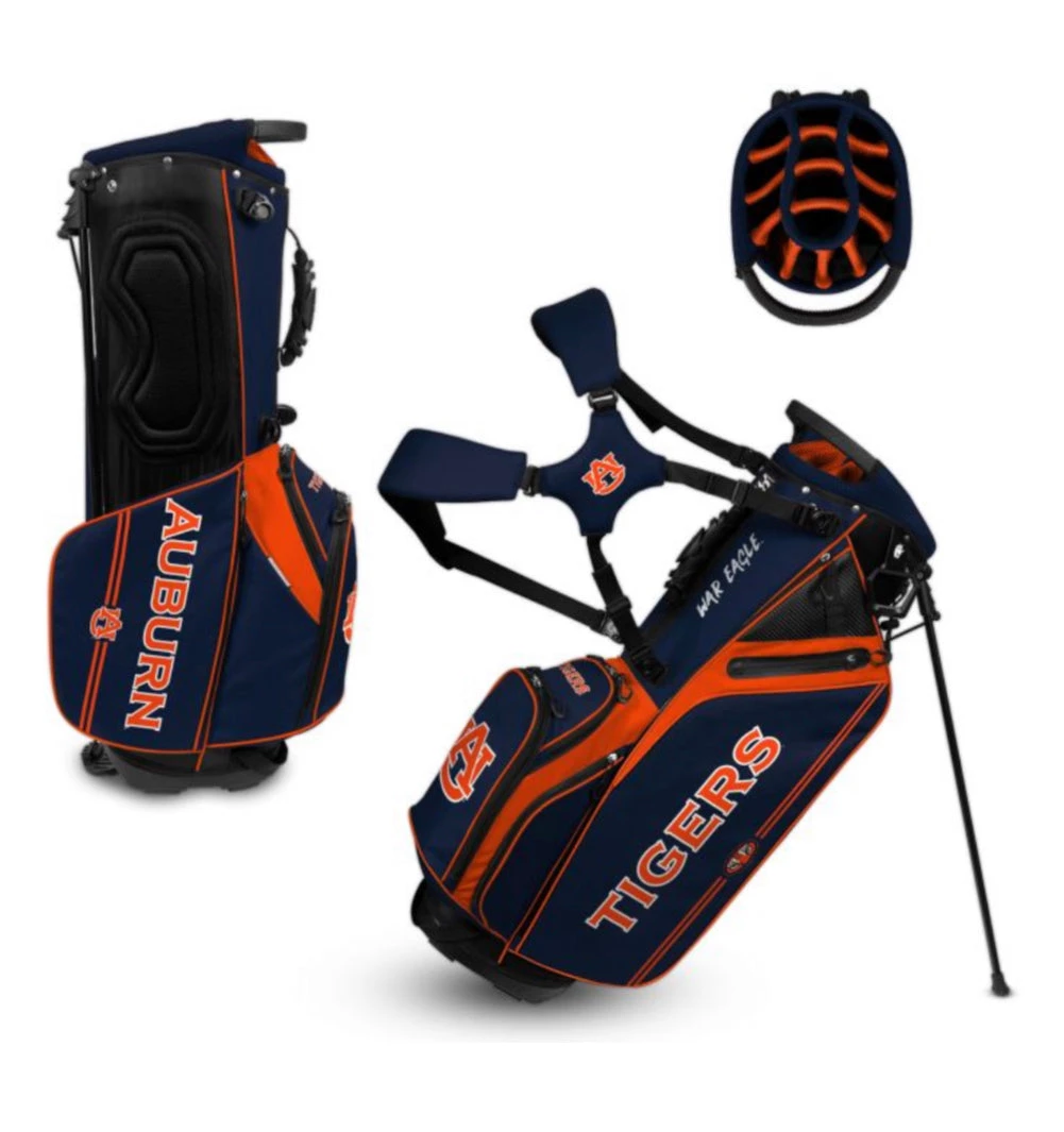 AtlanticCoastSports NCAA Auburn Tigers Caddie Carry Hybrid Bag 3 AtlanticCoastSports NCAA Auburn Tigers Caddie Carry Hybrid Bag