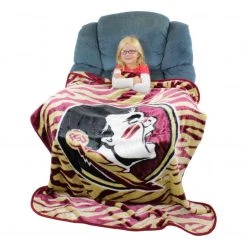 College Covers NCAA Florida State Seminoles Soft Raschel Throw Blanket