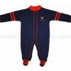 Creative Knitwear NCAA Virginia Cavaliers Sports Shoe Footed Romper
