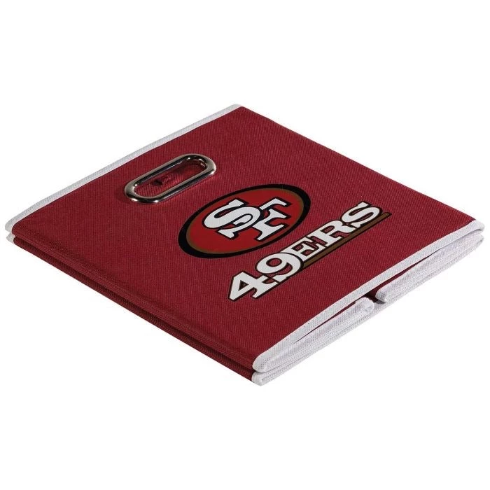FRANKLIN San Francisco 49ers NFL® Collapsible Storage Bins 4 FRANKLIN San Francisco 49ers NFL® Collapsible Storage Bins