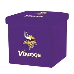 FRANKLIN Minnesota Vikings NFL® Storage Ottoman