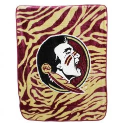 College Covers NCAA Florida State Seminoles Soft Raschel Throw Blanket
