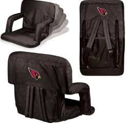 PICNIC TIME Arizona Cardinals Ventura Portable Reclining Stadium Seat ARIZONA CARDINALS.