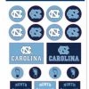 Wincraft NCAA NORTH CAROLINA, UNIVERSITY OF VINYL STICKER SHEET 5" X 7"