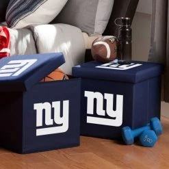 FRANKLIN New York Giants NFL® Storage Ottoman