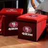 FRANKLIN San Francisco 49ers NFL® Storage Ottoman 2 FRANKLIN San Francisco 49ers NFL® Storage Ottoman