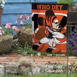 Wincraft Cincinnati Bengals 2 Sided Garden Flag 12.5" X 18"